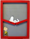OAKOAK "Snoopy, enjoying life" Acrylic Vertical Gallery 