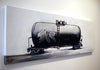 JC Rivera "Coldest Winter" Acrylic on canvas -------- 