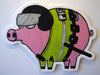 Acrylic On Canvas - Mau Mau "Riot Pig" 1