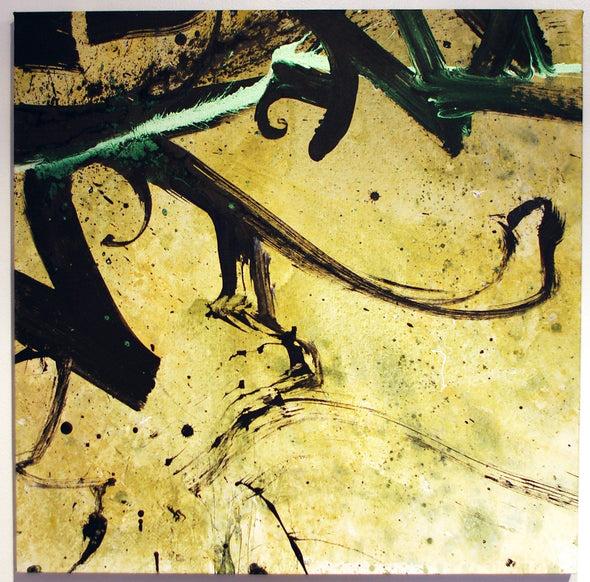 Niels Shoe Meulman "Autumn Letters 1" Acrylic on canvas Vertical Gallery 