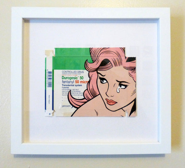 Acrylic On Packaging - Ben Frost "A Cure For Pain"