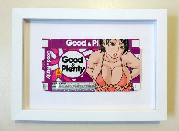 Acrylic On Packaging - Ben Frost "Good & Plenty"