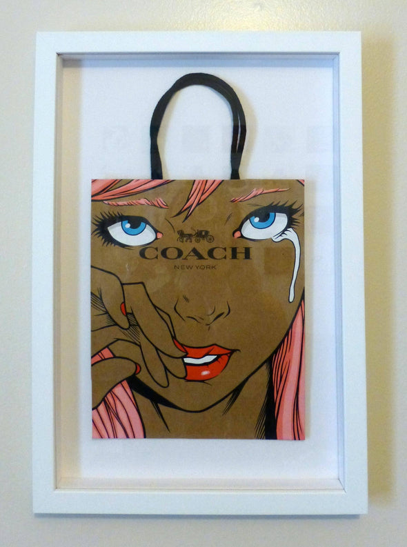 Acrylic On Packaging - Ben Frost "Riding Coach"