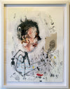 Collin van der Sluijs "Self portrait" Acrylic on Paper Vertical Gallery 