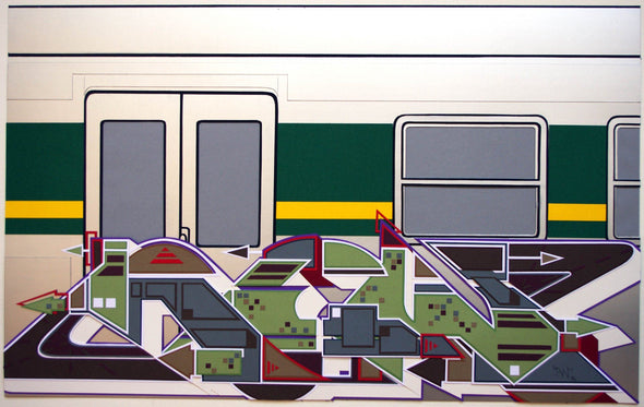 New2 "Duerne_Hitachi" Collage on Paper -------- 