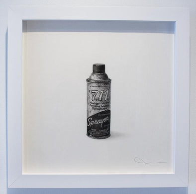 Graphite On Paper - DotDotDot "Sprayon – 711"