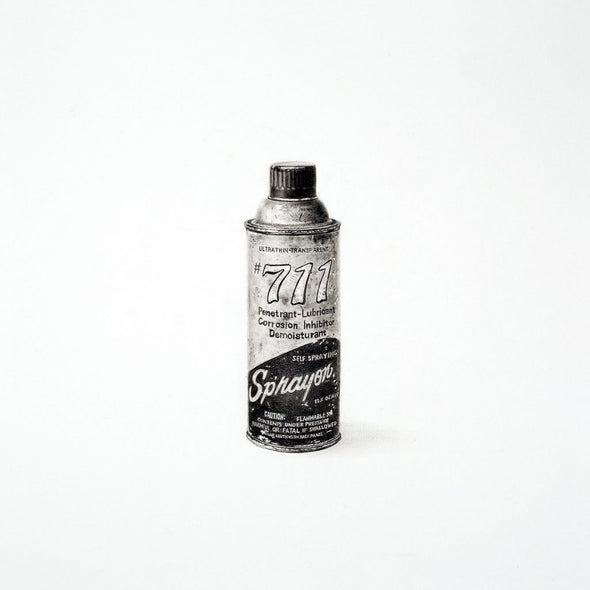 Graphite On Paper - DotDotDot "Sprayon – 711"