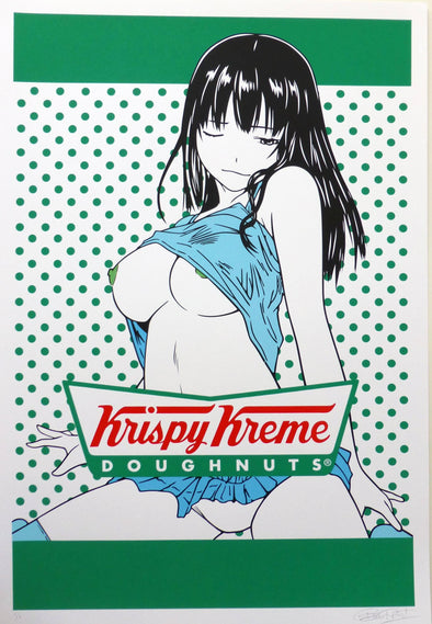 Hand Pulled Screen Print - Ben Frost "Krispy Kreme 3" Print