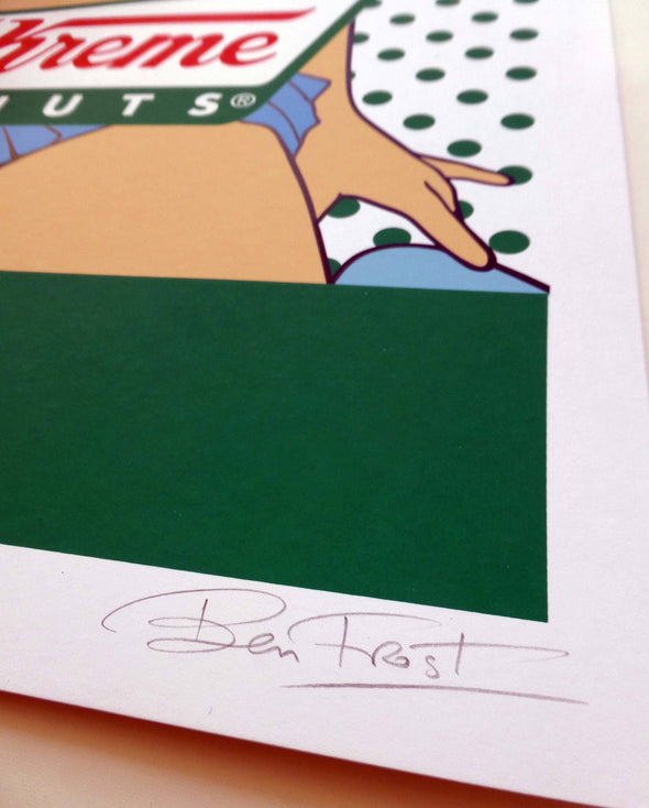 Hand Pulled Screen Print - Ben Frost "Krispy Kreme" Artist's Proof Print