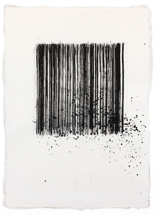 Niels 'Shoe' Meulman "Octagram study First Stroke" Ink on paper Vertical Gallery 