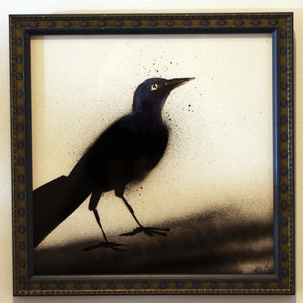 Xenz "Grackle 1" Ink on paper -------- 