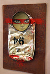 My Dog Sighs "Our lips are sealed. 6." Mixed Media -------- 