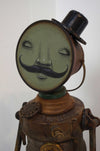 My Dog Sighs + Rust Bucket "I'd rather be alone than pretend" Mixed Media -------- 