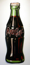Mixed Media - Pure Evil "Evil Coke Bottle"