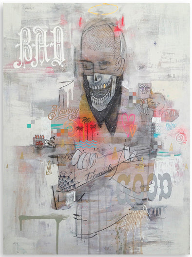 Word To Mother "Bad Meaning Good" Mixed Media Vertical Gallery 