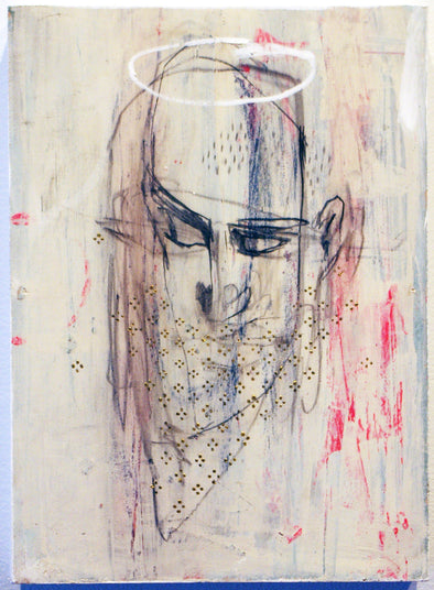 Mixed Media - Word To Mother "Saint Study 1"