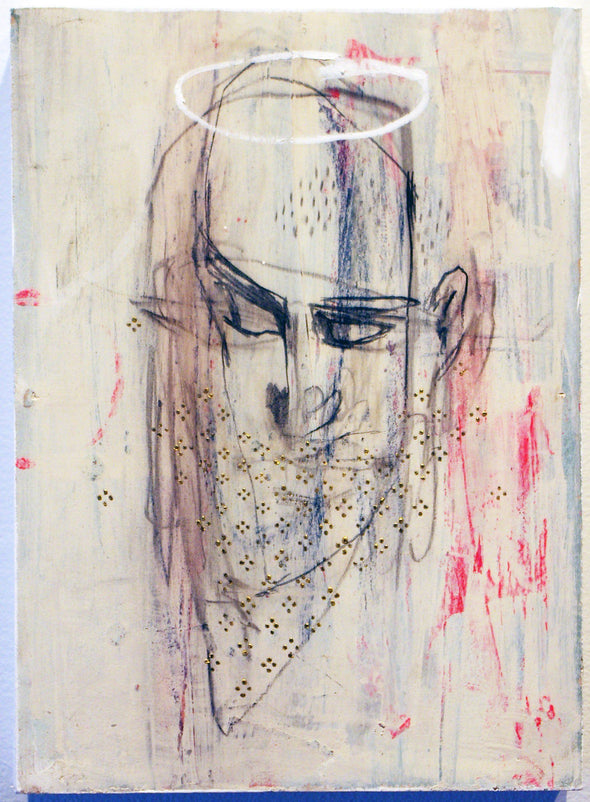 Mixed Media - Word To Mother "Saint Study 1"