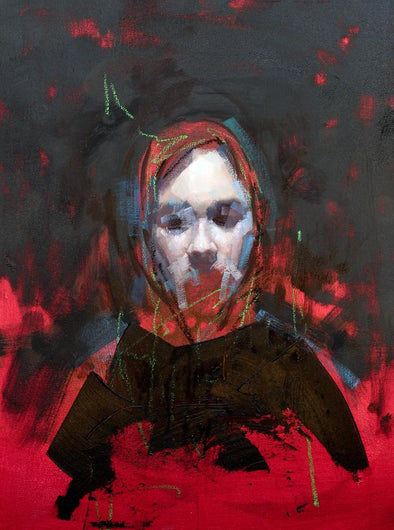 Oil On Canvas - John Wentz "Just Beyond The Horizon, Winter Waits"