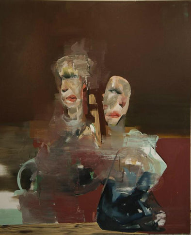 Olav Mathisen "Untitled" Oil on Canvas -------- 