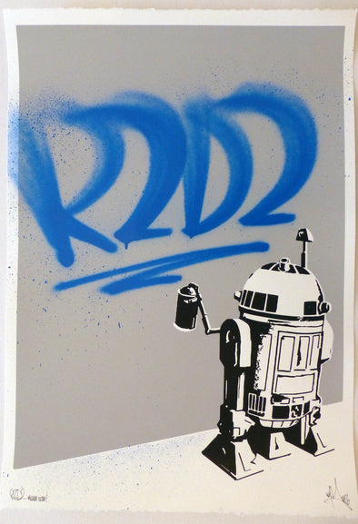 RYCA "Hand Finished R2D2 Tagger Scum!" print Vertical Gallery 