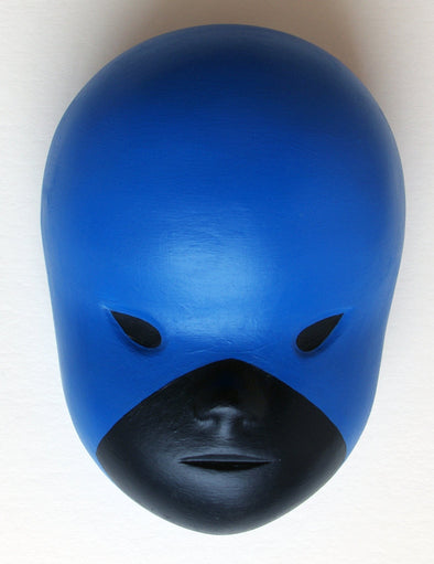 Hebru Brantley "Blue too" Resin and acrylic Vertical Gallery 