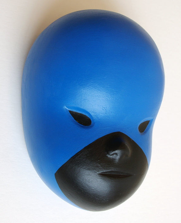 Hebru Brantley "Blue too" Resin and acrylic Vertical Gallery 