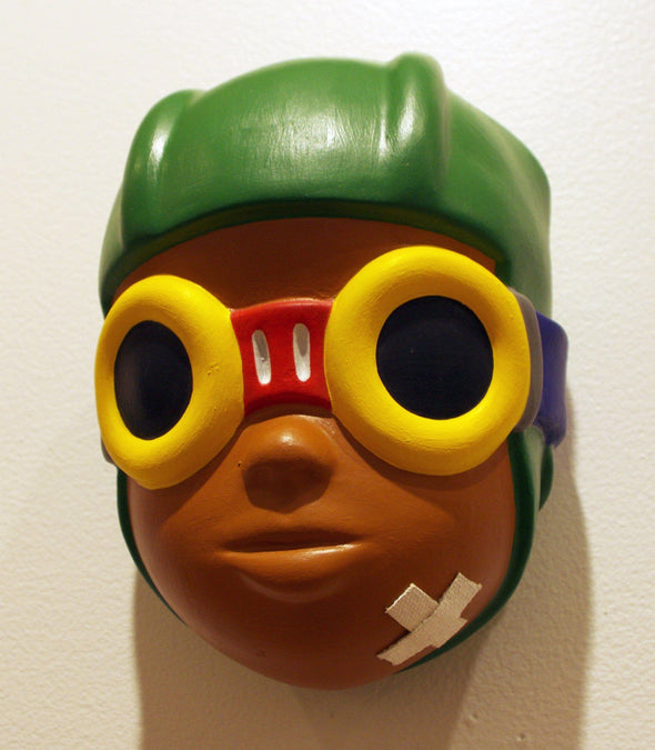 Hebru Brantley "Kirby's Kid" Resin and acrylic Vertical Gallery 