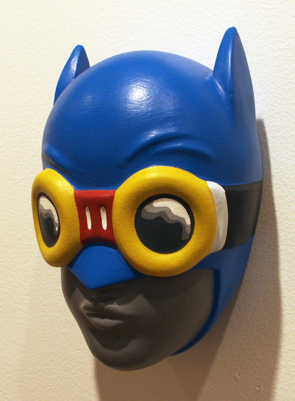 Hebru Brantley "Untitled (Batman)" Resin and acrylic Vertical Gallery 