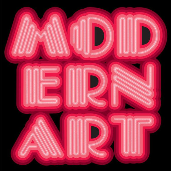 EINE "Modern Art Neon Pink Edition" Screen Print Vertical Gallery 