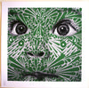 Stinkfish "Savage Gaze - Forest Green" (Edition of 10) Screen Print -------- 