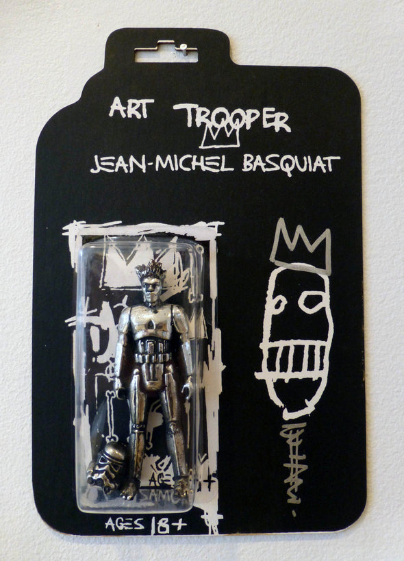 Sculpture - RYCA "Art Trooper: Jean-Michel Basquiat"