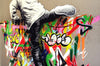 Martin Whatson "Climber" Spray paint and acrylic on aluminum Vertical Gallery 