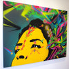 Stinkfish "Iridiscent Qkul" Spray paint on canvas Vertical Gallery 