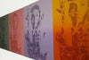 Chris Cunningham "Prince Purple Rain - Orange Fade" Spray paint on wood panel Vertical Gallery 