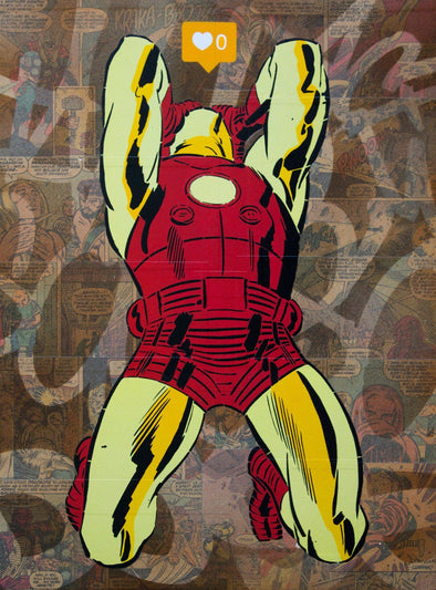 Chris Cunningham "Love Is Stark 1" Stencil -------- 