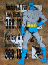 Chris Cunningham "Loves Hard To Find On A Dark Knight" Stencil -------- 