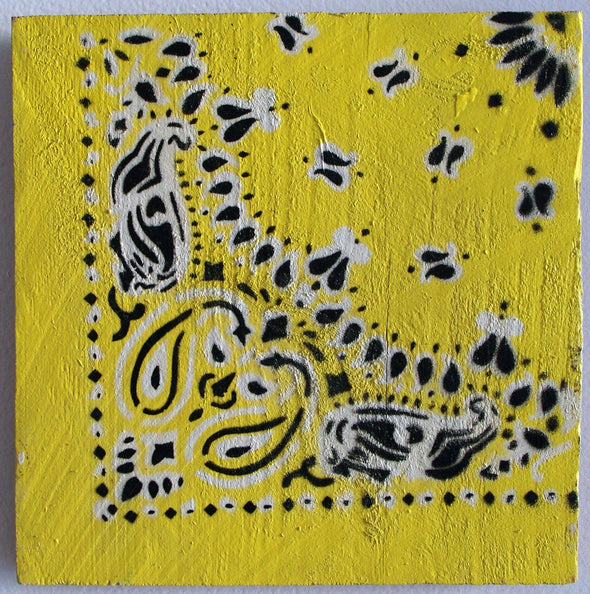 Jeremy Novy "Hankey Code (Yellow)" Stencil Vertical Gallery 