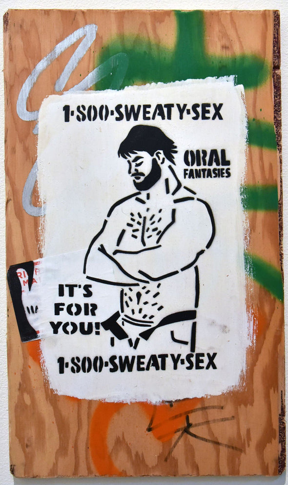 Jeremy Novy "Sweet Sex Daddy" Stencil Vertical Gallery 