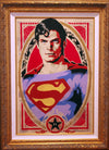 Epyon5 "Superman" Stencil on Canvas -------- 