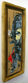 Tankpetrol "Pilot94" Stencil on Cardboard -------- 